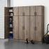 Elite 32 inch Stackable Wall Cabinet, Drifted Gray